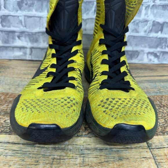 Nike Kobe 10 X Elite High Opening Night Yellow Black 802762-707 Mens Size 8.5 main image 8